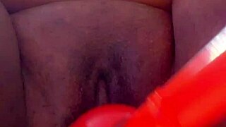 i stretch my holes wide open with massive kong toy gaping