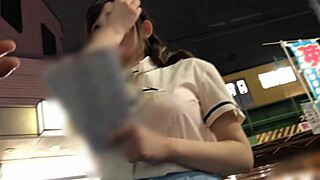 miracle j-cup idol secret creampie and facial from double pounding