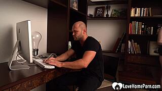 finally claiming that monster cock reward in the office, boss?