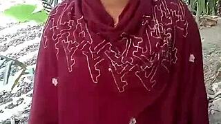 bangladeshi village babe teases with sexy ranch moves
