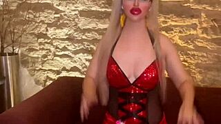 Belly dancer fuck doll sways and gets pounded hard