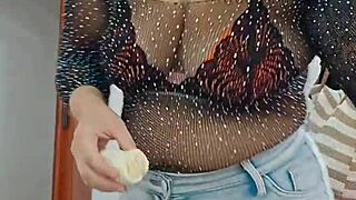 Shorts Stuffed Deep In Ass Live