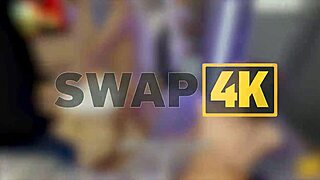 Morning Coffee Sparks Threesome Swap with Olivia Sparkle Veronica Leal