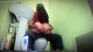 Bathroom fuck with horny stepson now.  