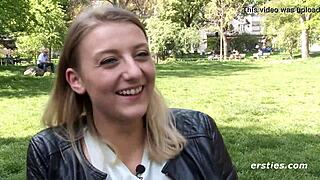 hot 19-year-old munich girl films masturbation