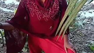 bangladeshi village babe teases with sexy ranch moves