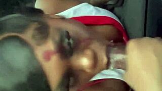 whoa these cheerleader sextapes got me sloppy with ebony bbc creampies and rides