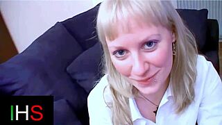 Blonde Milf's Ass Pounded with Belly Cumshot