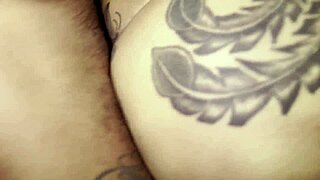morena's huge juicy ass pussy overflows with thick creampie cum!