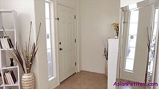 perverted man dominates and fucks bound asian fuck doll hard