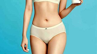 um, sweet asian models tease in sexy lingerie and panties...