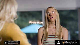 Katie Morgan feeds pussy to thirsty virgin Khloe Kapri