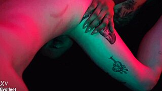 intense footjob threesome latinas lick toes cum swap