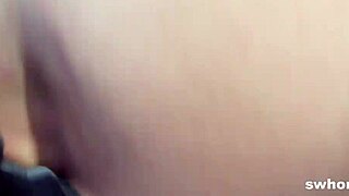 lucky pickup of gorgeous street prostitute for small cash ride