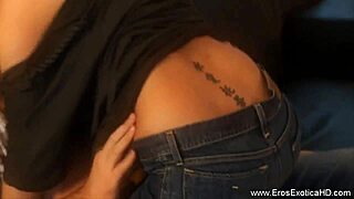 Exotic Arab milf couple enjoys sensual oral massage and anal interracial fun