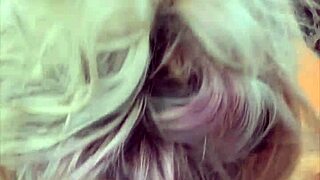 Blonde hooker deepthroats bbbj then bent over bareback with ass cumshot