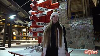 Sublime Scandinavian Kinuski Teases Anal Cravings in Sexy Lingerie