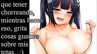 hestia gives steamy joi instructions in español