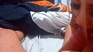 Big ass teen teases penis then rides cowgirl till creampie overflow