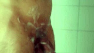 Big Dick Shaves Smooth Penis Closeup!
