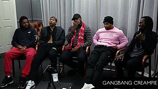 Hey milf want your pussy creampied in this hot gangbang?