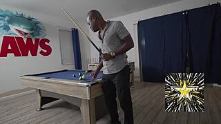 bisexual blu merees teams up for lesbian heat and hardcore pounding!