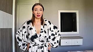 Busty Mature Futanari Guides Intense Passion Lesson