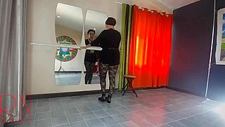 spank ballerina regina noir ass! teacher punishes fuckin mouth pussy in fishnets 😈