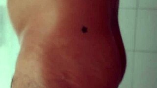 Big Dick Shaves Smooth Penis Closeup!