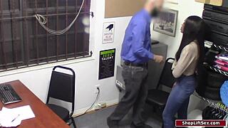 Black Babe's Guilty Thrill from Hard Phone Theft Fuck