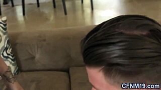 Clothed Teen Amateur Handjob Ends In Facial Cumshot