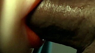 Hottest amateur doll deepthroats huge cock swallows creamy load closeup