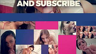 sophia, gulp this big dick deep on your knees!