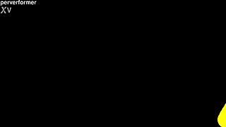 His First Double Mouthful Feeding from Two Booted Mistresses on the Train