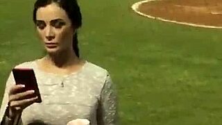 Milf's Sexy Leggings Dance at Stadium