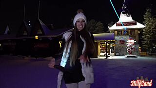 Sublime Scandinavian Kinuski Teases Anal Cravings in Sexy Lingerie