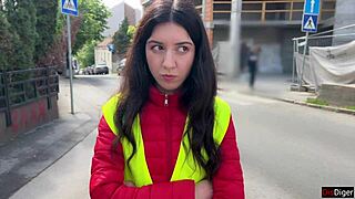 Naughty Bus Conductor Caught Cheating Passengers in Steamy Public Punishment