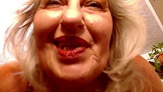 Dawnskye flaunts huge curvy mature ass and natural tits