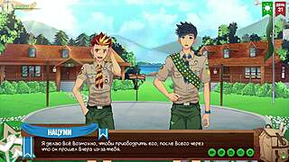 game friends camp ep35 russian voice video camera hentai