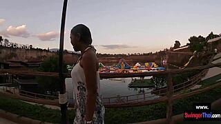 hey asian teen's waterpark fun turns into horny pov sex 😏