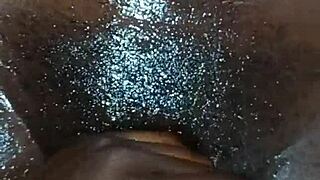 melina's tight pussy overflows with thick sperm creampie