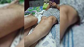 wanna see how long foreplay makes this milf's cock throb?