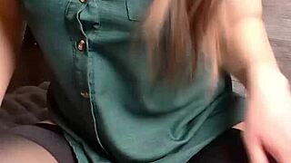 amateur asian slut orgasms hard on vibrator panty-soaked masturbation frenzy