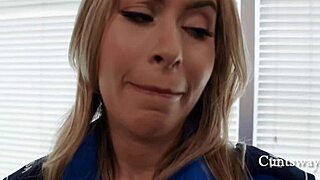 officers this is how we inspect wet cunts deep victoria voxx nicole aria casey calvert
