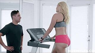 big ass big tits milf vanessa cage 💦 fucked hard to orgasm by trainer 😈