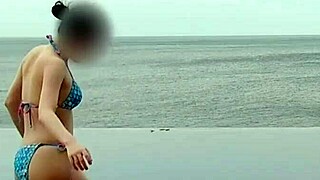 skinny japanese college princess poolside feet fetish legs ponytail tease