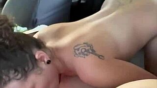 BIG BOOTY HOOKER RIDES COWGIRL GETS FUCKED STANDING CUM MOUTH PUBLIC!