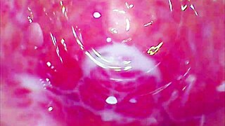 tight juicy pussy rides glass dildo roller coaster deep