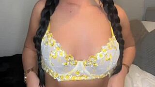 oi luv, i'm your slutty british horny girlfriend masturbating squirting on webcam pov with toys