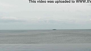 skinny japanese college princess poolside feet fetish legs ponytail tease